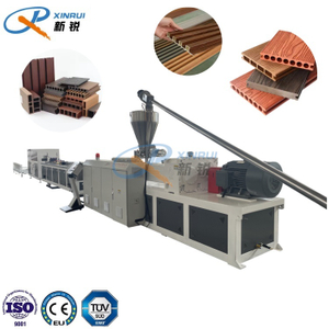  WPC PE Decking Ploor Make Machine Автоматический WPC Луверная настенная панель профиль профиль профиль линия